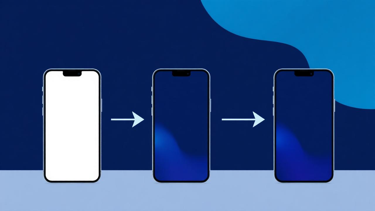 Mobile app development workflow from wireframe to launch